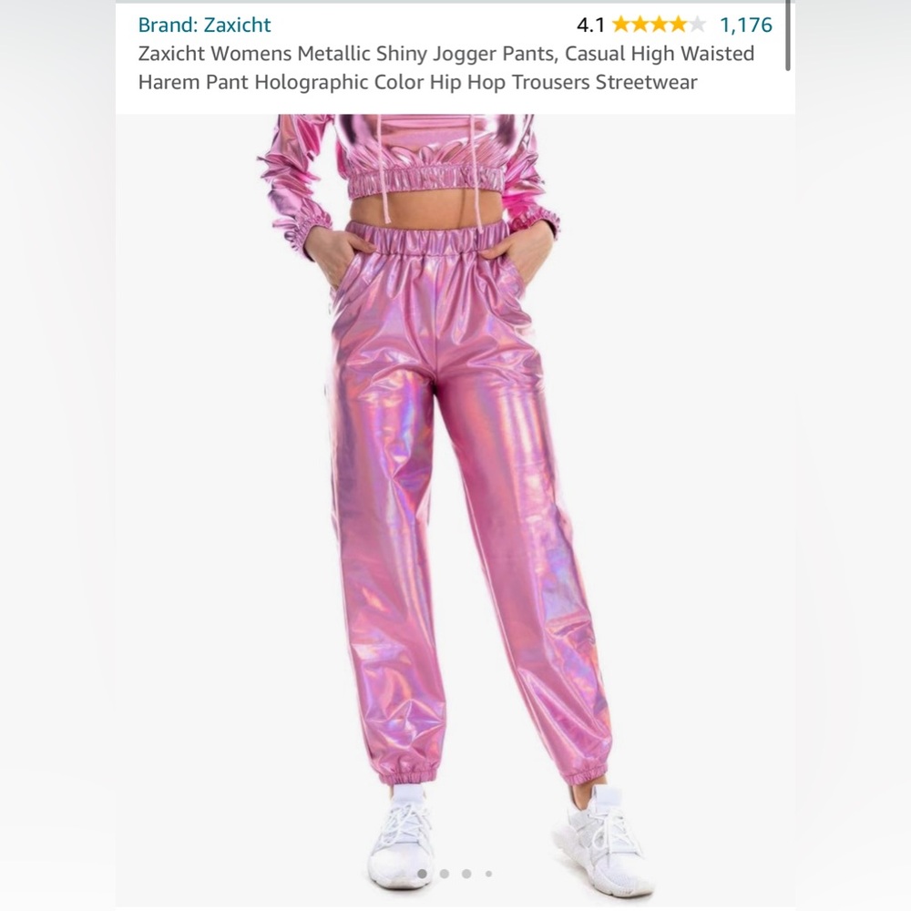Pink pants size small